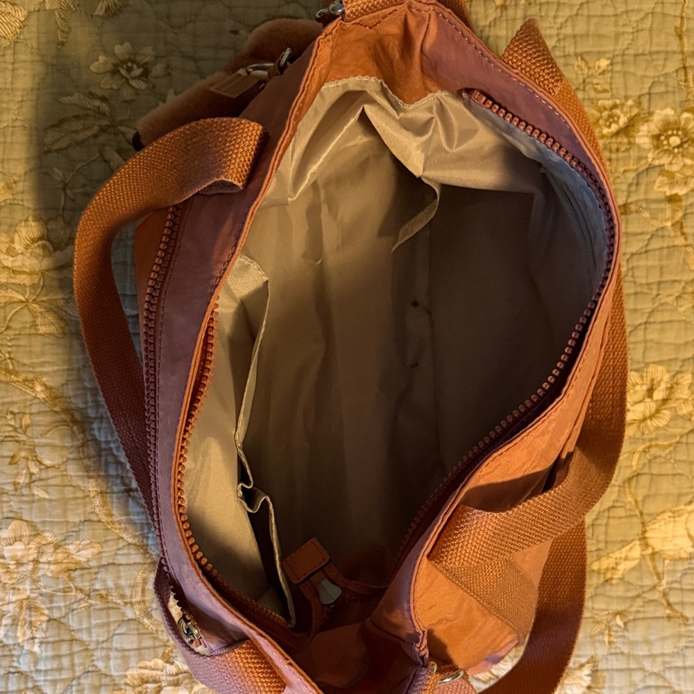 Kipling Women's Waylon/Elysia Rose Pink Shoulder Bag - Picture 4 of 6